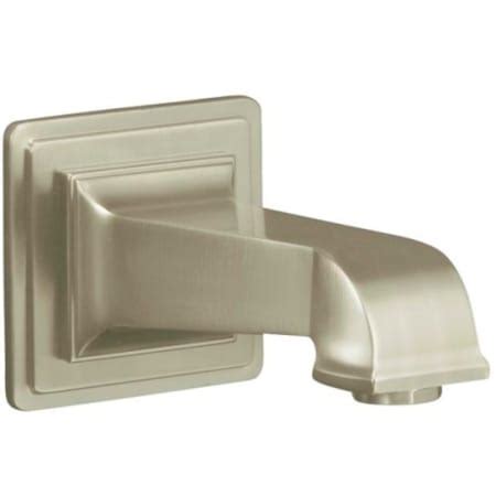 Kohler K 13139 A BN Classic Pure Wall Mount Bath Spout Build