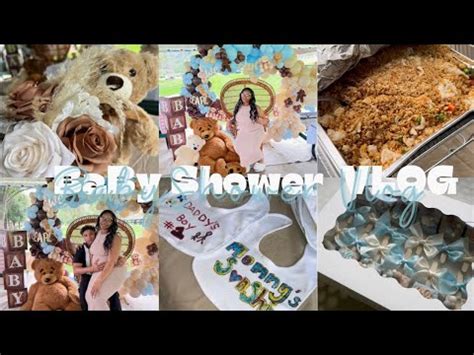 Baby Shower Vlog Grwm Year Old First Time Mom Youtube