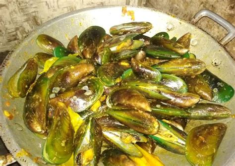 Resep Kerang Hijau Bumbu Kuning Kerang Hijau Kuah Bumbu Kuning