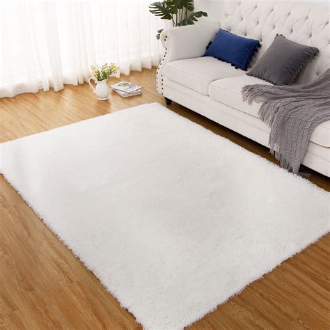 Glowsol X Shag Area Rug Modern Indoor Plush Fluffy Rugs Extra Soft