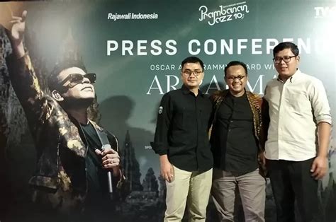 Prambanan Jazz Festival Hadirkan Musisi India Ar Rahman Riders