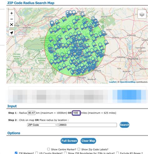 Guide To Finding Zip Codes In A Radius On Freemaptools Lead Prosper