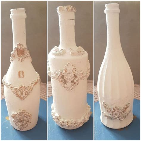 Pin By Adina On Decoratiuni Bottles Decoration Decoupage Decor