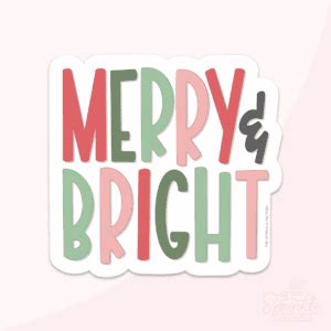 Merry And Bright Cutter - The Sprinkle Factory