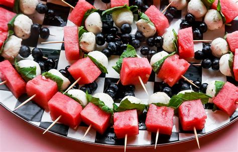 Easy Watermelon Skewers Recipe Reluctant Entertainer