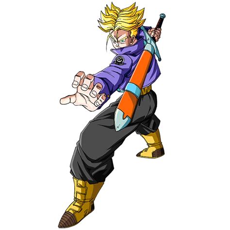 Future Trunks Ssj Render 3 [sdbh World Mission] By Maxiuchiha22 On