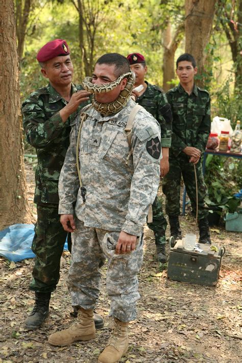 Dvids Images Thai Us Soldiers Learn Jungle Survival Skills