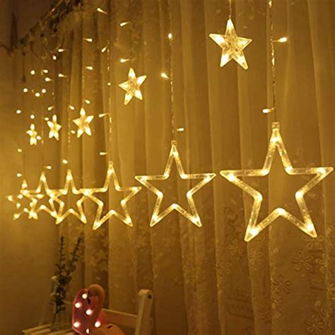 Best Twinkle Star Curtain String Lights