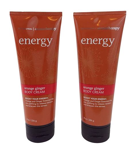 Bath And Body Works Aromatherapy Energy Orange Ginger Body