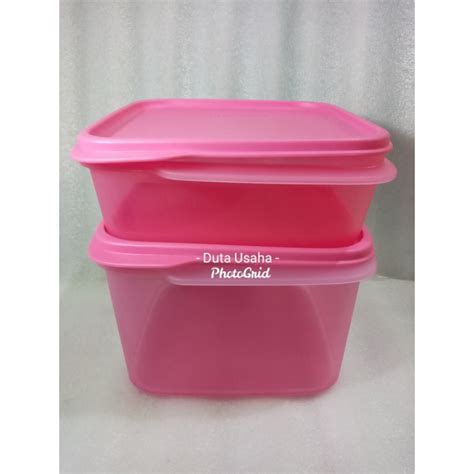 Jual Toples Tupperware Smart Saver Square Set Pc Shopee Indonesia