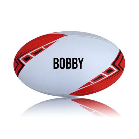 Personalised Rugby Balls - Personalised with any name - Printed