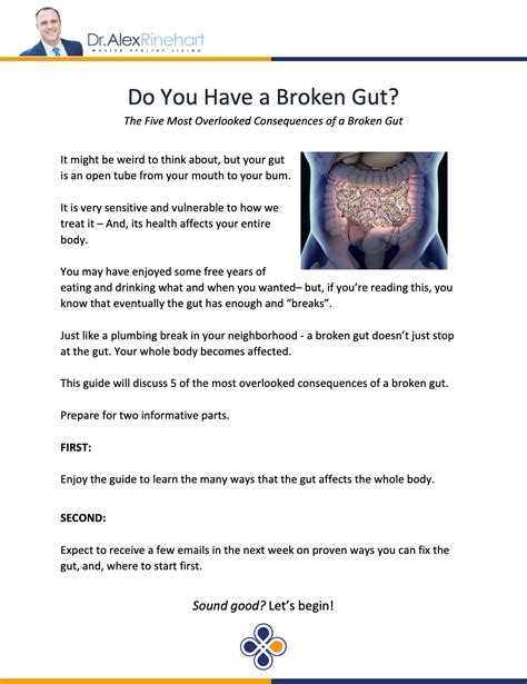 Broken Gut Consequences Dr Alex Rinehart