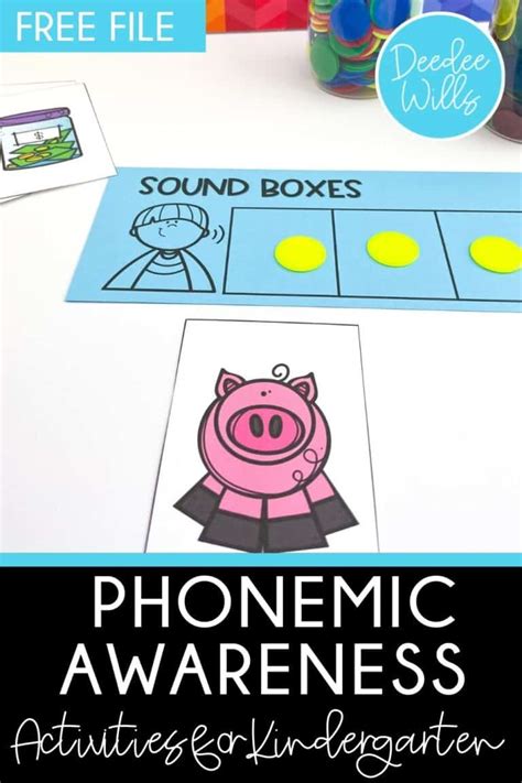 6 Quick Phonemic Awareness Activities For Kindergarten To Work Into Your Schedule Free File