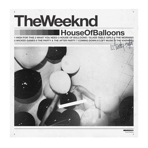 The Weeknd House Of Balloons 2LP Vinyl Records Cyprus Store Ola DJ