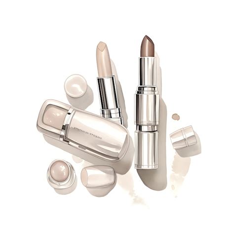 Premium Photo A Bunch Of Different Lipsticks Are Shown With A White