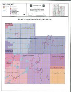 Fire Districts Rice County Emergency Management