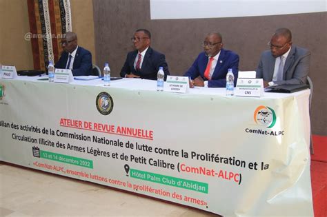 Atelier Bilan Annuel Des Activit S De La Commission Nationale De Lutte