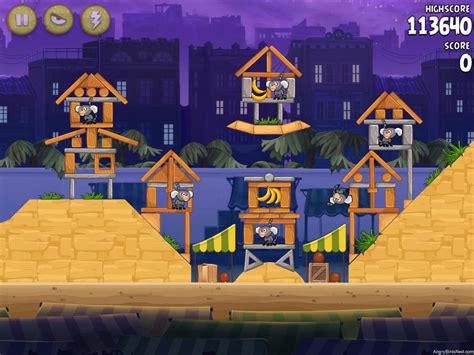 Angry Birds Mighty Eagle Walkthrough Market Mayhem Level 22 14 7