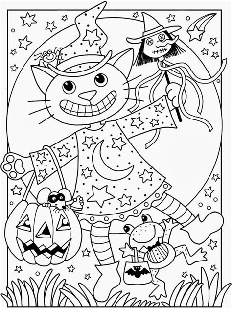 Cantinho Do Primeiro Ciclo Desenhos De Halloween Para Pintar