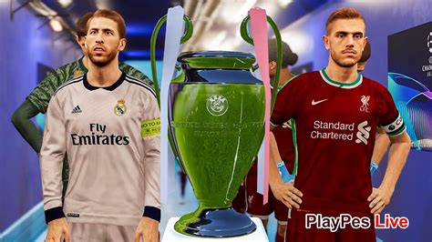 Pes Liverpool Vs Real Madrid Final Uefa Champions League New