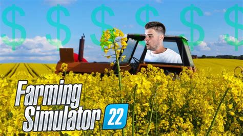 Wielkie Zbiory Rzepaku Jestem BOGATY Farming Simulator 22 6