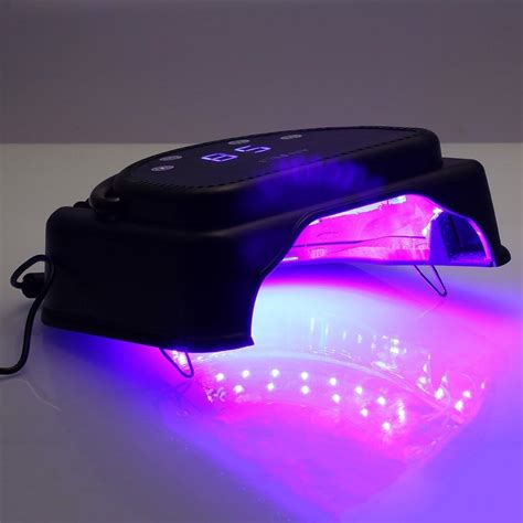 Anself 64W Pro LED Gel Nail Lamp With Touch Sensor LCD Screen Plug In