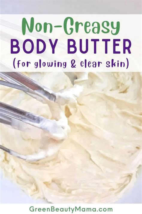 Easy Homemade Body Butter Recipe Whipped And Non Greasy