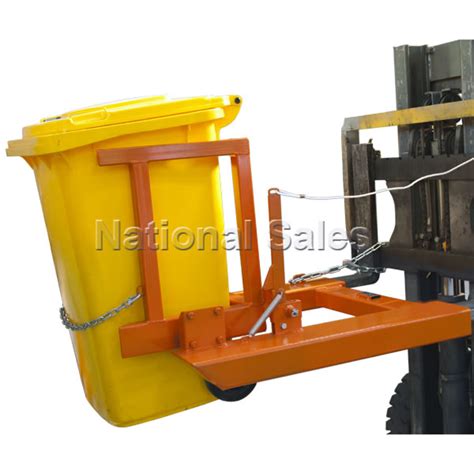 Forklift Wheelie Bin Tipper Budget Forklift Rotators Rotators For