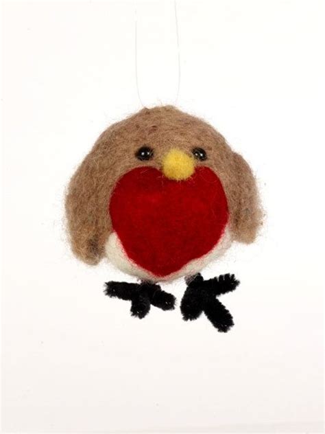 Robin Bauble Needle Felting Kit By Craftyourselfsilly On Etsy Needle Felting Kits Needle