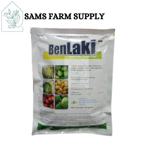 BENLAKI 50 WP BENOMYL FUNGICIDE Lazada PH