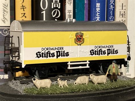 Dortmunder Stifts Pils Märklin HO Beer Wagons and Miniature