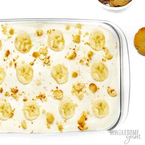 Keto Sugar-Free Banana Pudding - Wholesome Yum