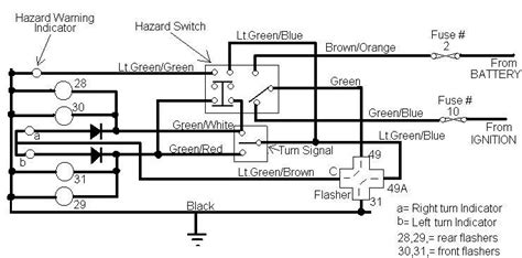 Series Hazard Switch Wiring Diagram Car Hazard Switch Wir