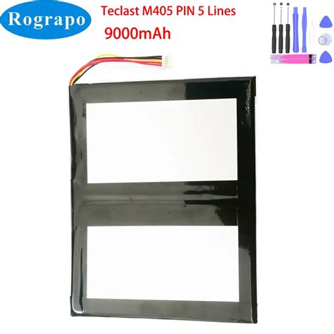 New Mah Tablet Pc Battery For Teclast M Wh V Wire Plug