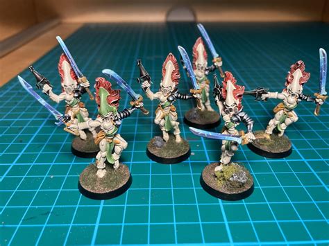 My Latest Project Some Old Metal Howling Banshees First Time Painting