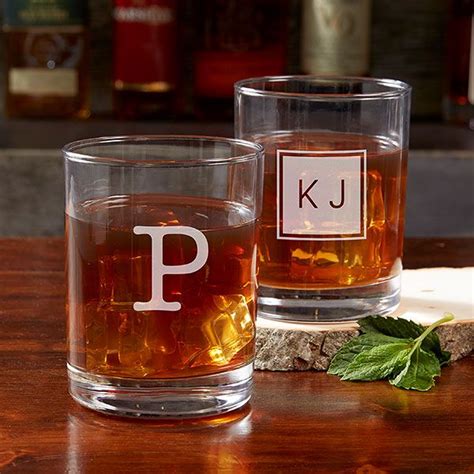 Personalized Old Fashioned Glasses Classic 17834 Personalized Whiskey Personalized Note