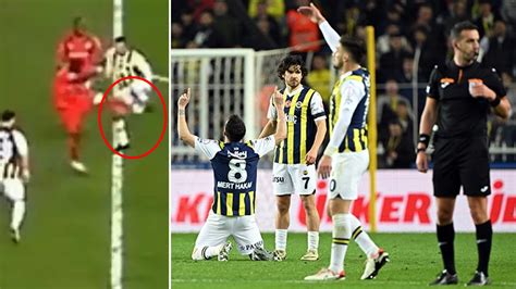 Fenerbahçe nin penaltı pozisyonu için flaş yorum Başından sonuna