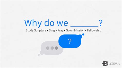 Why Do We Study Scripture Church Of The Beloved