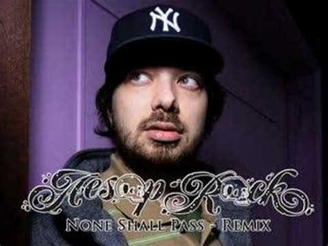 Aesop Rock None Shall Pass Remix Youtube