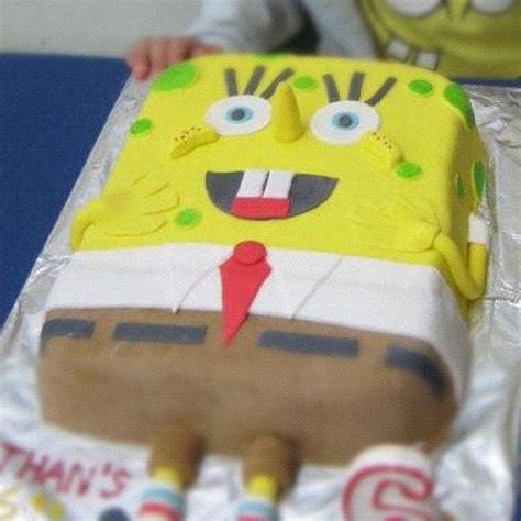 Sponge Bob Decorated Cake By Novita Cakesdecor