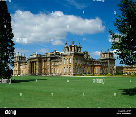 Blenheim Palace Woodstock Oxfordshire England Uk Stock Photo Alamy