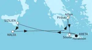 Mein Schiff Westliches Mittelmeer Kreuzfahrt Routen Angebote 2024