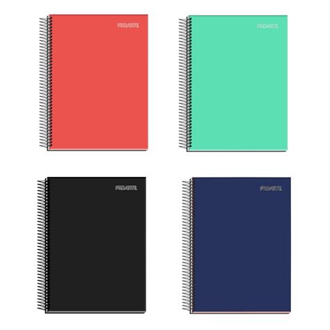 Cuaderno Soft Touch 8va 120 Hjs 5mm Libreria Matill