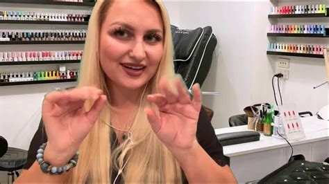 Asmr Polish Girl Nail Salon Roleplay Polish Accent Youtube