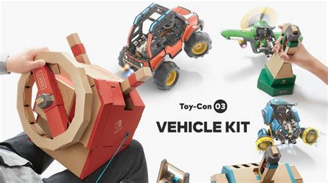 NINTENDO LABO VEHICLE KIT VIDEO REVEALS NEW FEATURES AHEAD OF 14th