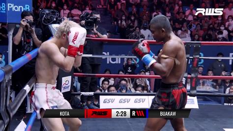 Buakaw Banchamek Vs Kota Miura Full Fight Rajadamnern World Series