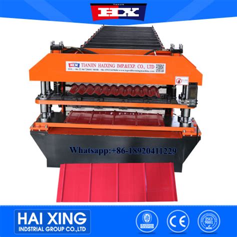 Double Deck Roofing Sheet Roll Forming Machine