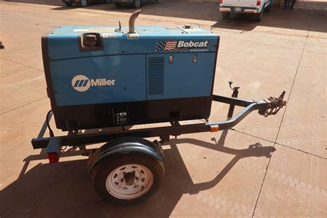 Miller Bobcat 250 Diesel Welder / Generator 149 Hours! On Trailer (Starts - Oahu Auctions