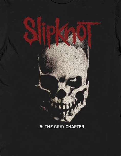 Slipknot Gray Chapter Big Skull Unisex Tee Black Tillys