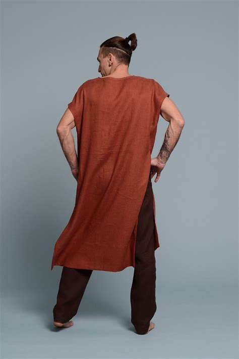 Linen Mens Tunic Linen Clothes For Men Shantima Linen Clothes